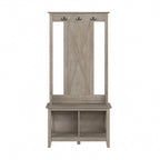 Key West Hall Tree with Shoe Storage Bench by Bush Furniture