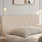Upholstered Headboard, Diamond Tufted Adjustable Headboard from 39.8 to 49.8, Queen Headboard/ King Headboard