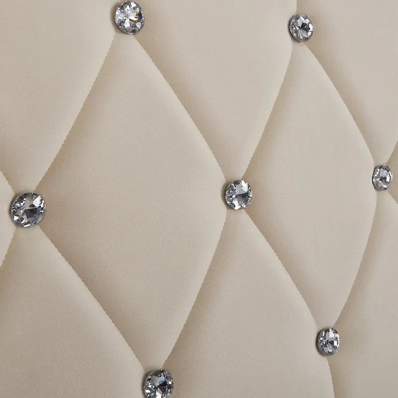 Upholstered Headboard, Diamond Tufted Adjustable Headboard from 39.8 to 49.8, Queen Headboard/ King Headboard