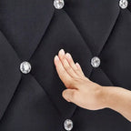 Upholstered Headboard, Diamond Tufted Adjustable Headboard from 39.8 to 49.8, Queen Headboard/ King Headboard