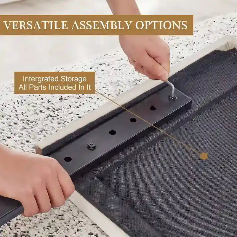 Upholstered Headboard, Diamond Tufted Adjustable Headboard from 39.8 to 49.8, Queen Headboard/ King Headboard