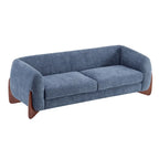 Alma Upholstered Boucle 3-Seat Sofa by Christopher Knight Home