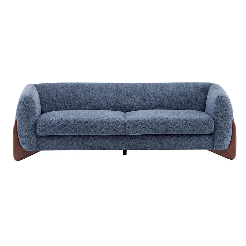 Alma Upholstered Boucle 3-Seat Sofa by Christopher Knight Home
