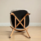 (Set of 4 pcs) Dining Chair Wooden FAS Grade Oak Natural Wood Made in North America 100% Dirt-free