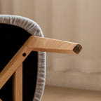 (Set of 4 pcs) Dining Chair Wooden FAS Grade Oak Natural Wood Made in North America 100% Dirt-free