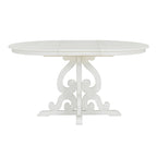 Retro Functional Dining Set Extendable Dining Table and Chair Sets with Removable Folding Plates for Dining Room and Kitchen