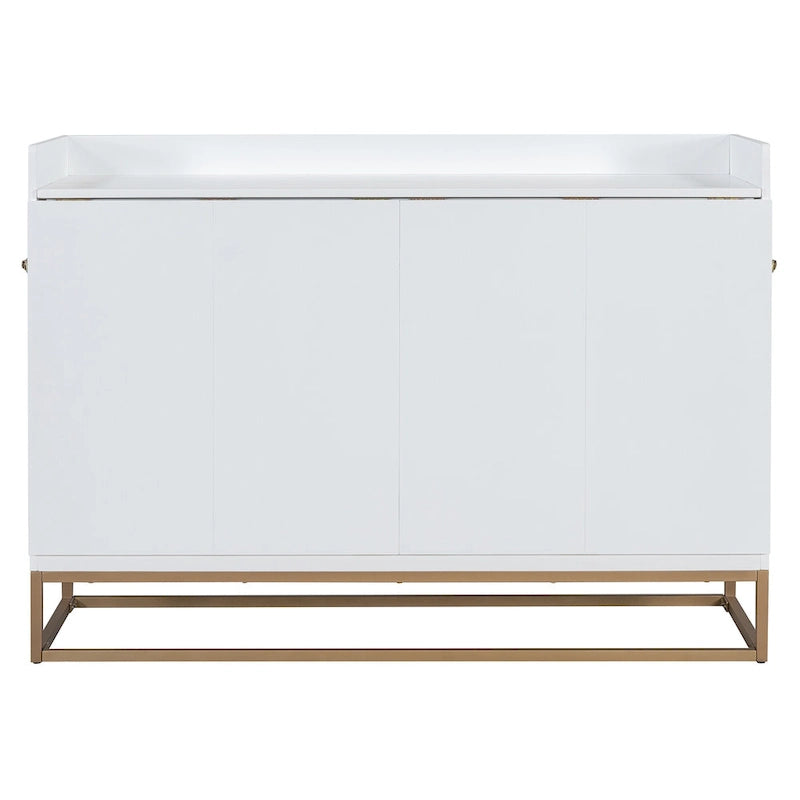 Queen Murphy Bed with Cabinet Design, Multi-Functional, 400lb Capacity