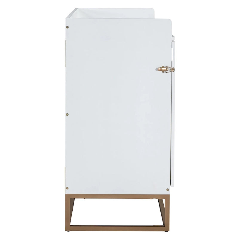 Queen Murphy Bed with Cabinet Design, Multi-Functional, 400lb Capacity