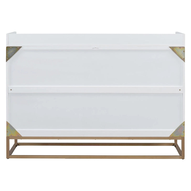 Queen Murphy Bed with Cabinet Design, Multi-Functional, 400lb Capacity