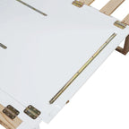 Queen Murphy Bed with Cabinet Design, Multi-Functional, 400lb Capacity