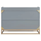 Queen Murphy Bed with Cabinet Design, Multi-Functional, 400lb Capacity