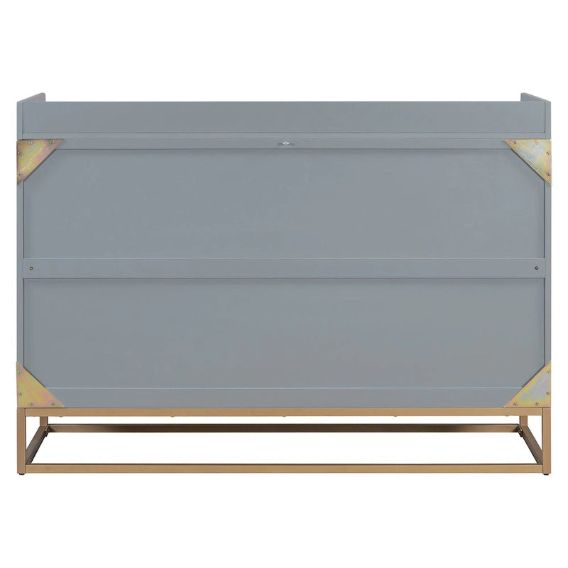 Queen Murphy Bed with Cabinet Design, Multi-Functional, 400lb Capacity