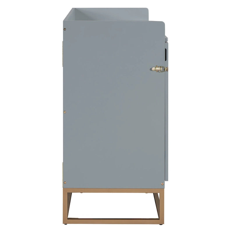 Queen Murphy Bed with Cabinet Design, Multi-Functional, 400lb Capacity