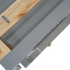 Queen Murphy Bed with Cabinet Design, Multi-Functional, 400lb Capacity