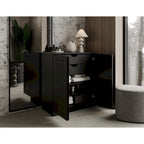 Palace Imports 100% Solid Wood 32 Bathroom Cabinet with Solid Doors, 2-Drawers and Adjustable Shelves