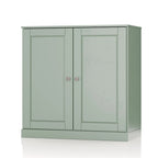 Palace Imports 100% Solid Wood 32 Bathroom Cabinet with Solid Doors, 2-Drawers and Adjustable Shelves