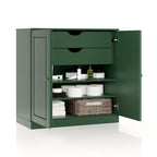 Palace Imports 100% Solid Wood 32 Bathroom Cabinet with Solid Doors, 2-Drawers and Adjustable Shelves
