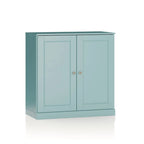Palace Imports 100% Solid Wood 32 Bathroom Cabinet with Solid Doors, 2-Drawers and Adjustable Shelves