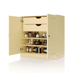 Palace Imports 100% Solid Wood 32 Bathroom Cabinet with Solid Doors, 2-Drawers and Adjustable Shelves