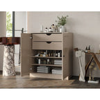 Palace Imports 100% Solid Wood 32 Bathroom Cabinet with Solid Doors, 2-Drawers and Adjustable Shelves