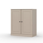 Palace Imports 100% Solid Wood 32 Bathroom Cabinet with Solid Doors, 2-Drawers and Adjustable Shelves