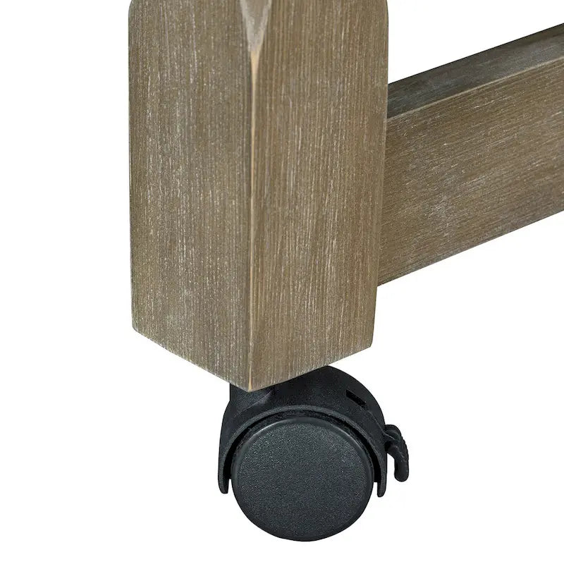 Mobile Kitchen Island, Extendable Table with USB Outlets and Storage