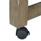 Mobile Kitchen Island, Extendable Table with USB Outlets and Storage