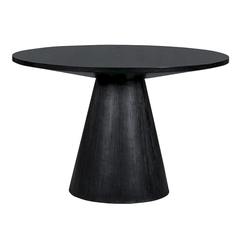 Retro Round Dining Table Minimalist Elegant Table