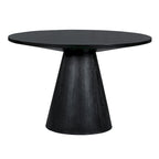 Retro Round Dining Table Minimalist Elegant Table