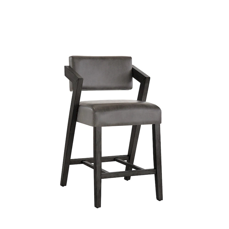 Kalispell Wood Finish Counter & Bar Chair by iNSPIRE Q Modern
