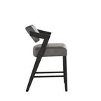 Kalispell Wood Finish Counter & Bar Chair by iNSPIRE Q Modern