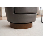 360 Degree PU Leather Swivel Accent Chairs for Living Room,Bedroom