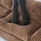 6-Seat U-Shape Modular Sectional Sofa, Oversized Plush Comfy Sofa Couch with Multiple Cushions