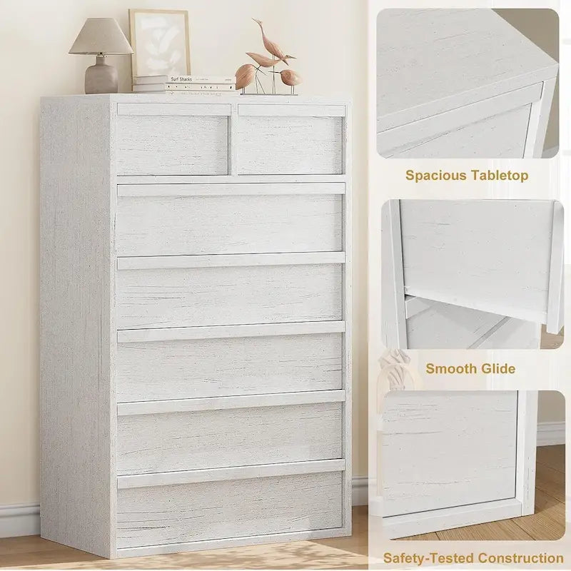 Tall Modern Dresser for Bedroom for Living Room, Nursery