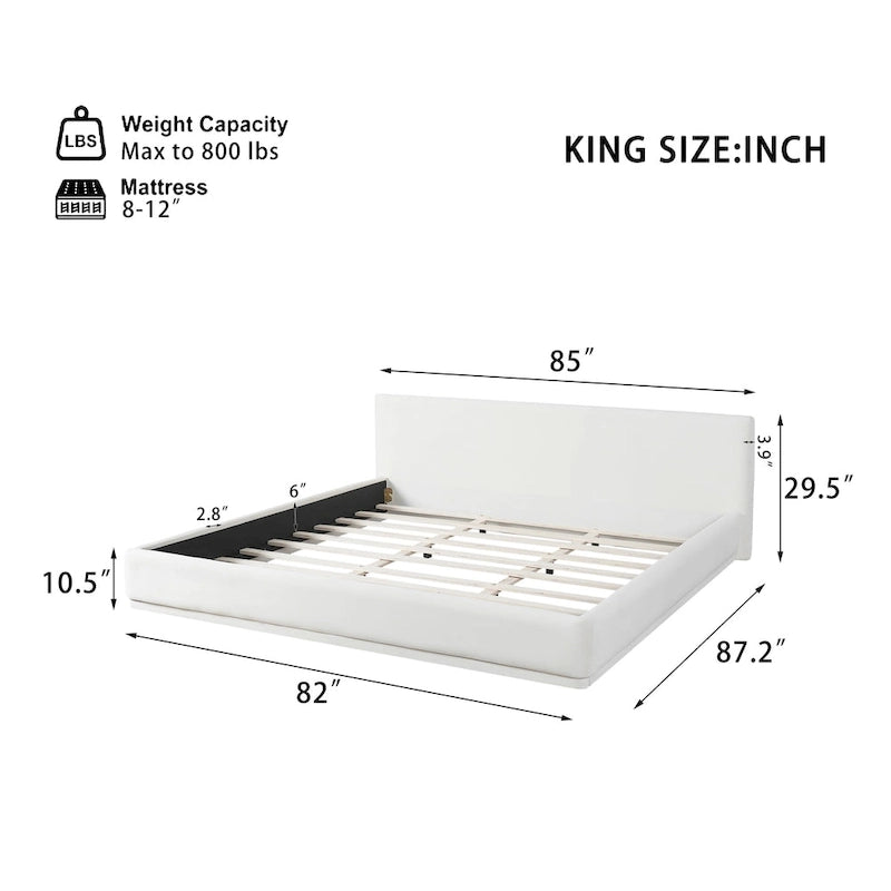 Christopher Knight Home- Ben Upholstered Bed