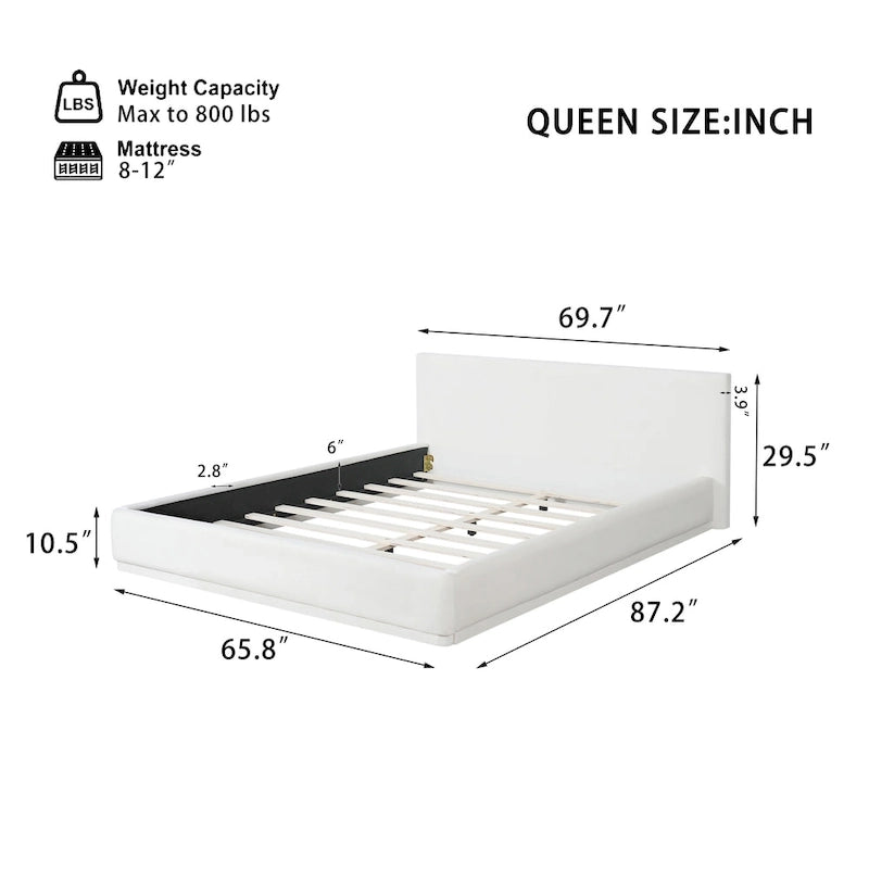 Christopher Knight Home- Ben Upholstered Bed