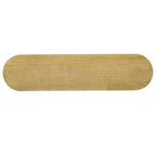 Modern Curved Console Table with Drawers, Long Sofa Side Table Narrow Entryway Table for Living Room Hallway