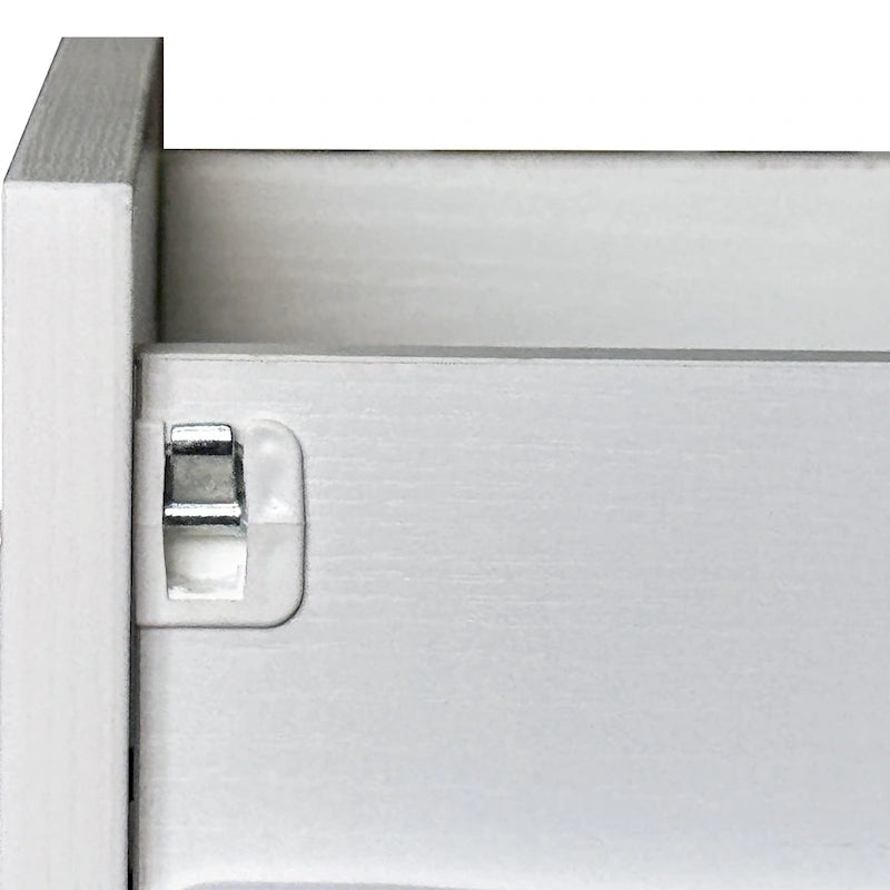 44 Inch Kitchen Island Cart With Solid Wood Top(no include stool)