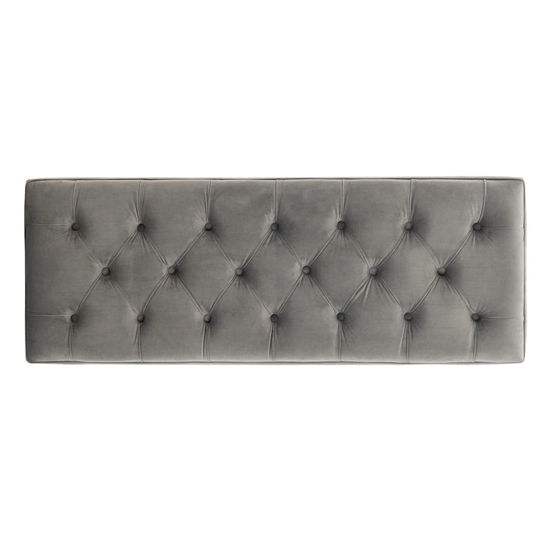 SAFAVIEH Couture Ketevan Tufted Acrylic Bench - 48x18x18. - 48 W x 18 L x 18 H - 48Wx18Dx18H