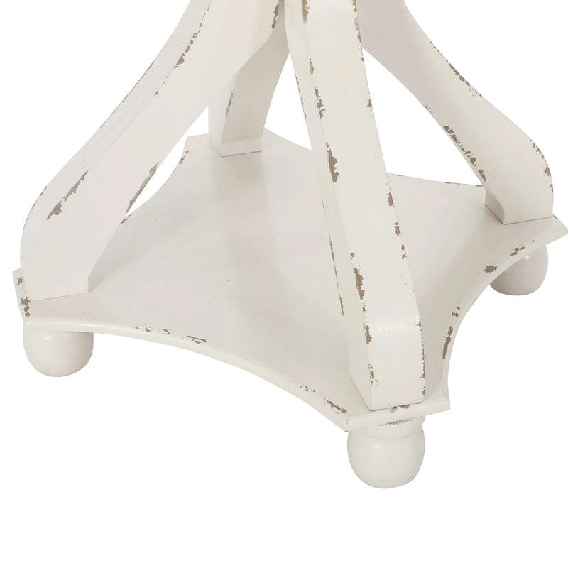 Callao French Country Accent Table with Round Top by Christopher Knight Home