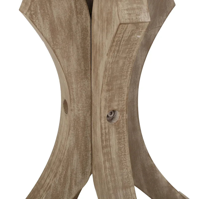 Callao French Country Accent Table with Round Top by Christopher Knight Home