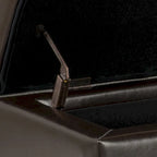 Mission Brown Tufted Faux Leather Ottoman Storage Bench by Christopher Knight Home