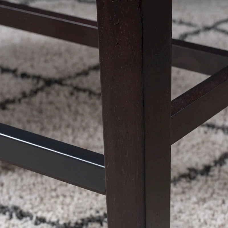 Christopher Knight Home Kainu Contemporary Upholstered Saddle Counter Stool with Nailhead Trim (Set of 2)