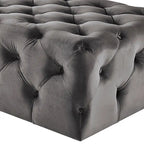 Gdansk Rectangular Tufted Ottoman with Casters