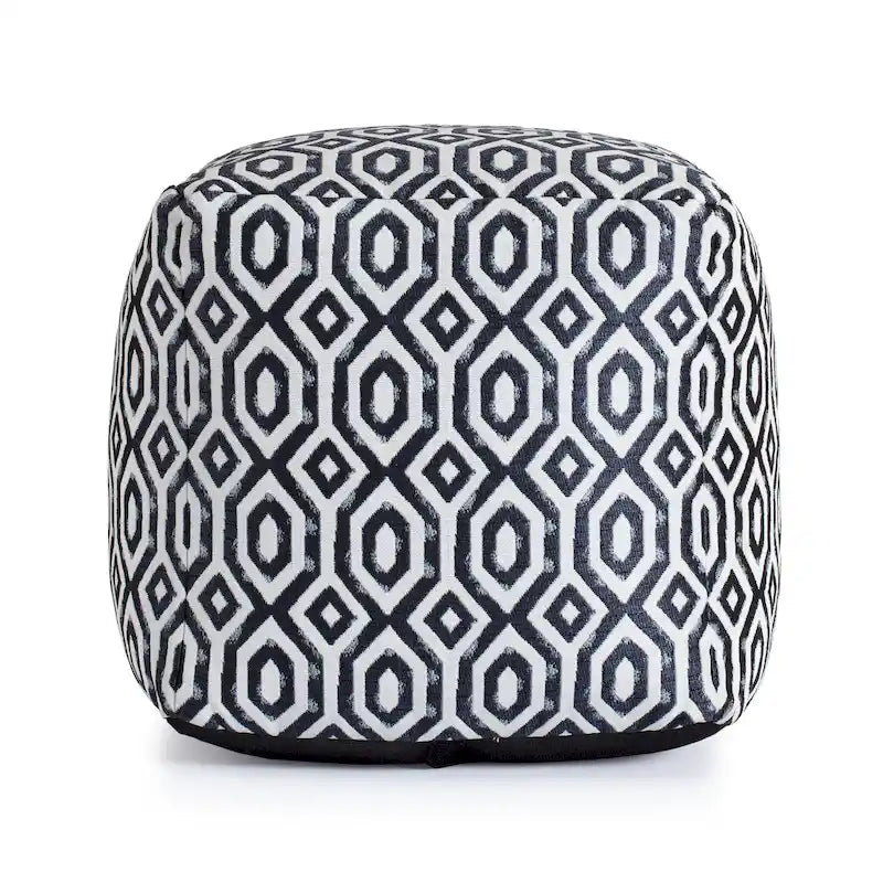 Jani Zuma Indoor/Outdoor 18 x 18 Square Pouf Ottoman