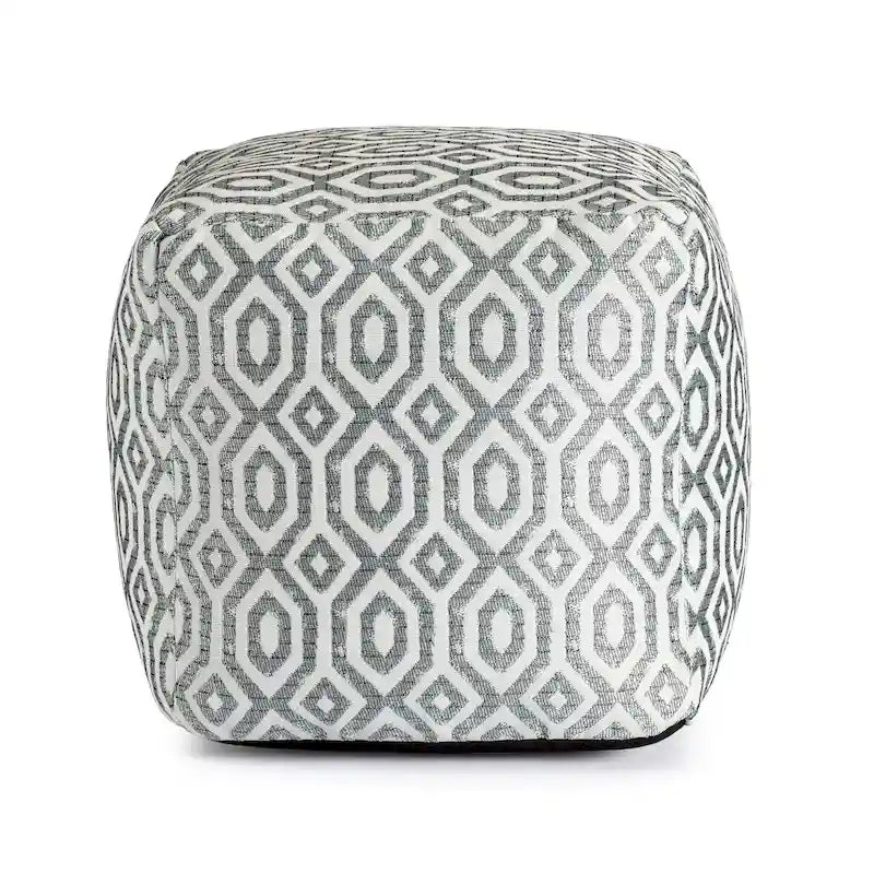 Jani Zuma Indoor/Outdoor 18 x 18 Square Pouf Ottoman