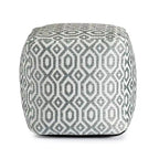 Jani Zuma Indoor/Outdoor 18 x 18 Square Pouf Ottoman