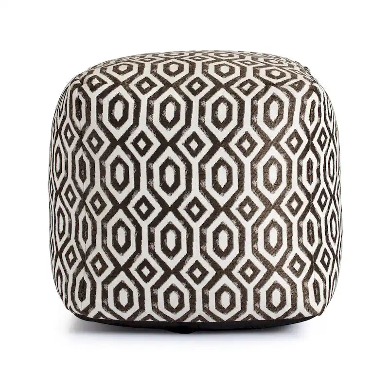 Jani Zuma Indoor/Outdoor 18 x 18 Square Pouf Ottoman