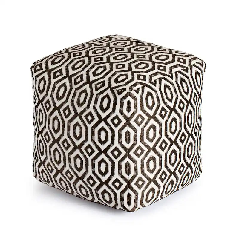 Jani Zuma Indoor/Outdoor 18 x 18 Square Pouf Ottoman
