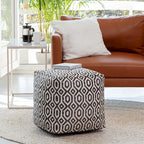 Jani Zuma Indoor/Outdoor 18 x 18 Square Pouf Ottoman